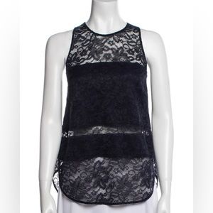 Sachin & Babi Lace Top. Size Small